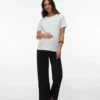 T-Shirt mit Rundhalsausschnitt und normaler Passform