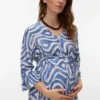 Top mit V-Ausschnitt in Regular-Fit