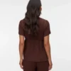 Top mit V-Ausschnitt in Regular-Fit