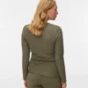 Top mit V-Ausschnitt in Regular-Fit