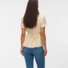Top mit V-Ausschnitt in Regular-Fit