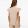 Top mit V-Ausschnitt in Regular-Fit