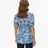 Top mit V-Ausschnitt in Regular-Fit