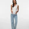 Top mit V-Ausschnitt in Regular-Fit, 2er-Pack