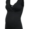 Top mit V-Ausschnitt in Regular-Fit