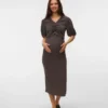 Top mit V-Ausschnitt in Regular-Fit