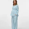 Top mit V-Ausschnitt in Regular-Fit