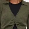 Top mit V-Ausschnitt in Regular-Fit