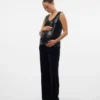 Top mit V-Ausschnitt in Regular-Fit