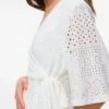 Top mit V-Ausschnitt in Regular-Fit