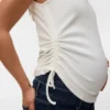 Top mit V-Ausschnitt in Regular-Fit