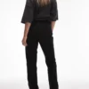 Topshop-Jeans mit hoher Taille und geradem Schnitt