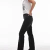 Topshop-Jeans mit hoher Taille und geradem Schnitt
