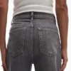 Topshop-Jeans mit hoher Taille und geradem Schnitt