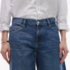 Topshop-Jeans mit niedriger Taille und lockerer Passform