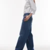 Topshop-Jeans mit niedriger Taille und lockerer Passform