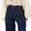 Topshop-Jeans mit niedriger Taille und lockerer Passform