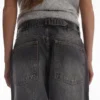 Topshop-Jeans mit niedriger Taille und weitem Bein