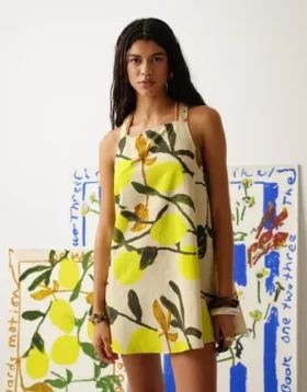Topshop Kurzes Kleid mit Shorts