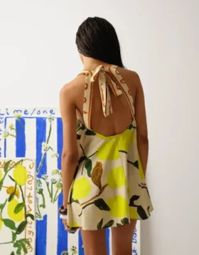 Topshop Kurzes Kleid mit Shorts