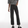 Topshop Straight-Fit-Jeans mit mittlerer Leibhöhe