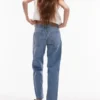 Topshop Straight-Fit-Jeans mit mittlerer Leibhöhe