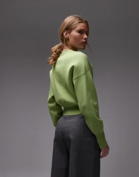 Topshop Strickcardigan mit tailliertem Schnitt