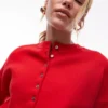 Topshop Strickcardigan mit tailliertem Schnitt