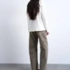 Tsbarrel High-Waist-Jeans im Barrel-Fit
