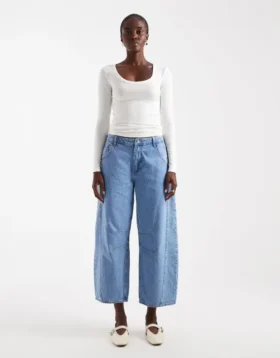 Tsbella High-Rise-Jeans im Barrel-Fit