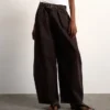 Tsbelle Mid Rise Barrel Fit Jeans