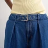 Tsbelle Mid Rise Barrel Fit Jeans