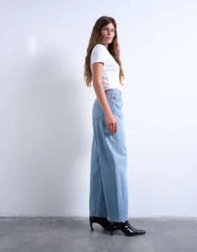Tsbente Jeans mit mittlerer Leibhöhe und normaler Passform