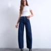 Tsbente Jeans mit mittlerer Leibhöhe und normaler Passform
