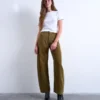 Tsbriana Jeans mit extrem niedriger Taille und weitem Bein