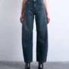 Tsbrit Jeans mit extrem niedriger Taille und normaler Passform