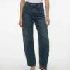 Tsbrit Jeans mit extrem niedriger Taille und normaler Passform