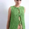 Tscaroline Strickweste aus Strickwaren