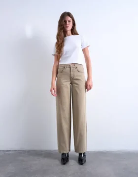 Tscinch Jeans mit niedriger Leibhöhe und weitem Bein