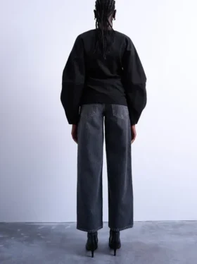 Tscinch Jeans mit niedriger Leibhöhe und weitem Bein