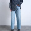 Tscinch Jeans mit niedriger Leibhöhe und weitem Bein