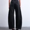 Tsemma High-Rise-Jeans mit Barrel-Fit