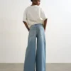 Tshorizon Jeans mit mittlerer Leibhöhe und weitem Bein