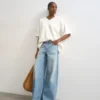 Tshorizon Jeans mit mittlerer Leibhöhe und weitem Bein