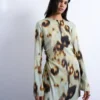 Tsjill Midi-Kleid