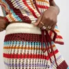 Tskaia Strick-Shorts