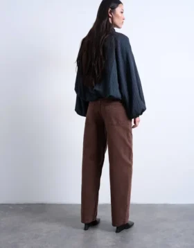 Tslowrie Jeans mit niedriger Leibhöhe und lockerer Passform
