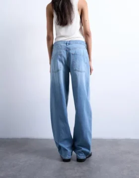 Tslowrie Low-Rise-Jeans in Baggy-Passform