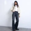 Tsmarie Jeans mit mittlerer Leibhöhe und ausgestelltem Schnitt