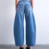 Tsemma High-Rise-Jeans mit Barrel-Fit